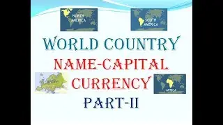 worlds country and their capital and currency ! Static GK ! In Bengali ! Part 2
