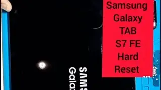 Samsung Galaxy Tab S7 FE Hard reset #shorts #samsung #SM-T733