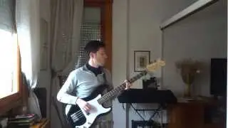 (Bass Cover) Noisettes - Never Forget You