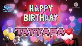 happy birthday tayyaba | tayyaba name birthday status