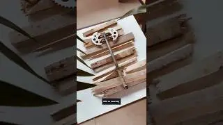 Handcrafted art from real engine parts. ⚙️♻️_ #shorts #shortvideo #engine #recycle #art #handicraft