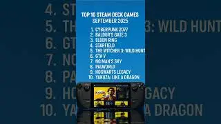 Top 10 Steam Deck Spiele &ndash; September 2025 #gaming #steamdeck