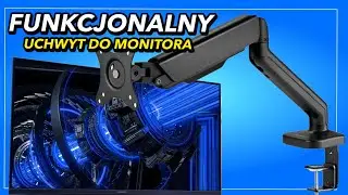 Funkcjonalny uchwyt do monitora w dobrej cenie - Savio UM-01