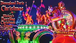 🎅 Disneyland Paris Christmas 2025 | Mickey’s Dazzling Christmas Parade (Nighttime) | Full Show 4K ✨