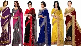 Wedding/Party Wear Saree Collection || Low Price Saree 🌺 || Maanvi Sha