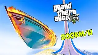 MEGA RAMPA ma LE BARCHE DECIDONO chi VINCE | GTA 5 ITA