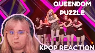 REACTION TO QUEENDOM PUZZLE UP DOWN (Su Yun, Nana, Chae Yeon, Fye)