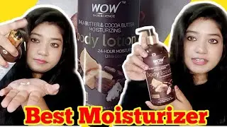 Say Goodbye to Dry Skin with Wow Skin Science Lotion | Best Moisturizer @honeybeauty2