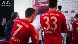 FC Bayern M&uuml;nchen rockt Fotoproduktion