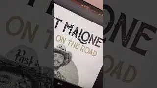 Poster design for Post Malone #speedart #designprocess #posterdesigns