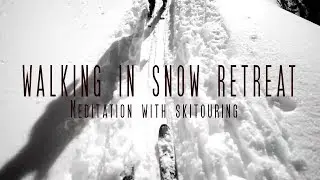 Walking in Snow, by Dharma Nature