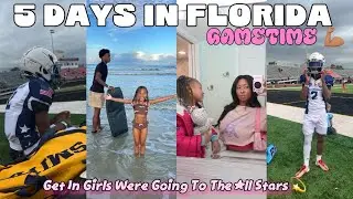 FLORIDA VACATION VLOG 🌴 MY SON WON HIS ALLSTAR GAME 🏆 BEACH + FAMILY ROADTRIP & MORE 🎀