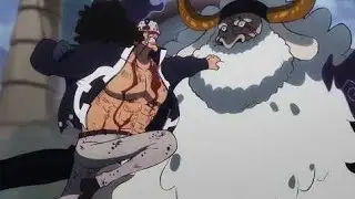 Kuma punches Saturn