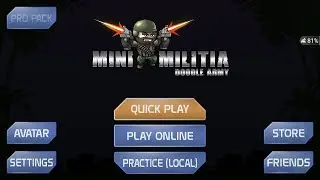 MINI MILITIA LIVE #Newmap Live gameplay server error solved  SUBSCRIBE to join
