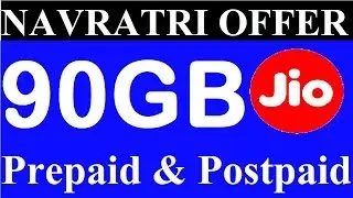 Jio New Plan with 90GB Data Per Month & Unlimited Calls , SMS and Roaming in Hindi