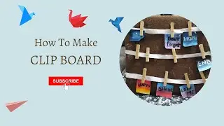 Clipboard/diy clipboard/make clipboard