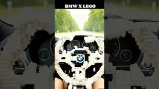 POV: This PURE WHITE LEGO Steering Wheel Crumbles While Driving 😳🤍