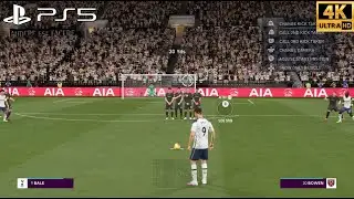 Gareth Bale Crazy Knuckleball Free Kick | FIFA 21 Next Gen PS5 4K