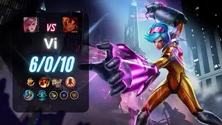 VI JUNGLE vs TALIYAH - EUW LoL Challenger Patch 13.20