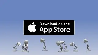 Eight Luxo Lamps Spoof App Store Logo | Classic