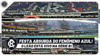 🔥🦁 FESTA SURREAL DA TORCIDA DO REMO COM 3 MOSAICOS NO CL&Aacute;SSICO RE-PA NO MANGUEIR&Atilde;O PELA S&Eacute;RIE B 2025