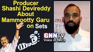 Yatra Movie Producer Shashi Devireddy in Pre Release Event at Washington DC l GNN TV
