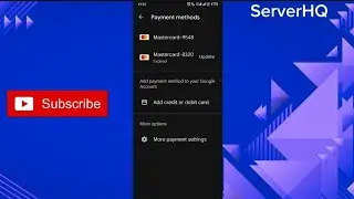 How To delete debit cards (payment cards)from Google Play 