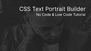 CSS Text Portrait Builder v1.2.1 | Tutorial (Tagalog)