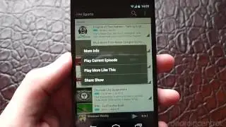 Stitcher Radio's new app design