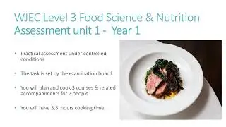 FOOD SCIENCE & NUTRITION EXTENDED CERTIFICATE