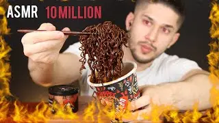 ASMR 9 MILLION SCOVILLE CHILLI EXTRACT + GHOST PEPPER NOODLES CHALLENGE | 10 MILLION SPICE LEVEL