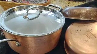 Thrift Store Copper Pans & More
