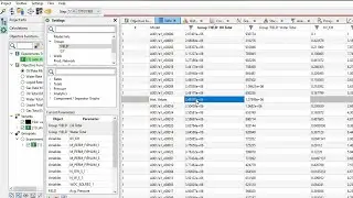tNavigator 97: AHM Results Table