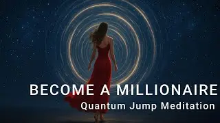 🌌 Quantum Jump to Become a Millionaire | Powerful Manifestation Meditation 💰