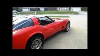 1981 Red Corvette T-top from THE VETTE NET