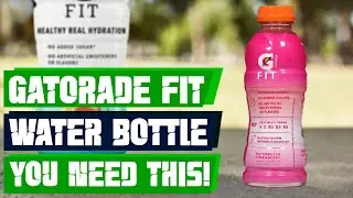 Обзор бутылки для воды Gatorade Fit: ваш НОВЫЙ незаменимый источник жидкости для тренировок и зан...