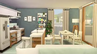 IKEA FAMILY APARTMENT with Bunk Beds (Stonestreet 4) 🌿 Sims 4 Speed Build Stop Motion (NO CC)