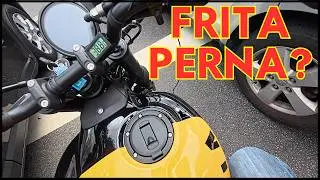 Guerrilla 450 esquenta demais no tr&acirc;nsito? 🌡️ Teste real e opini&atilde;o honesta