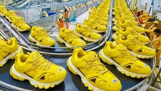 How Balenciaga Shoes Are Made in Factory | Why Balenciaga Shoes Are So Expensive?