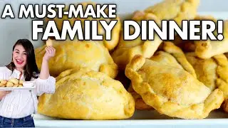 Cheesy Chicken Empanadas