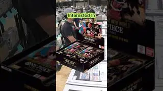 SELLING ONE PIECE BOOSTER BOXES | OP09 #cardshow #onepiece #detroit #vendorpov #op09 #selling