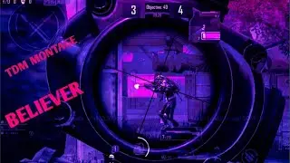 BELIEVER- PUBG MOBILE BEAT SYNC MONTAGE || MADE ON ANDROID