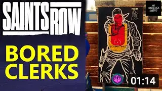 Saints Row Bored Clerks Shooting Gallery - All 15 Target Locations