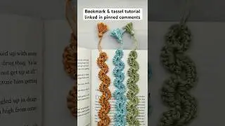 How to Make a Tiny Tassel #crochet #diy #howtocrochet #craftshorts
