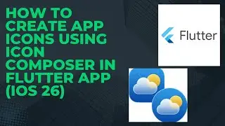 How to Create iOS 26 Icons using Icon Composer in Flutter App
