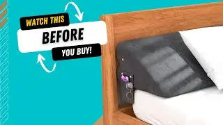 Say Goodbye to Bed Gaps: Heart-Shaped Bed Wedge Pillow