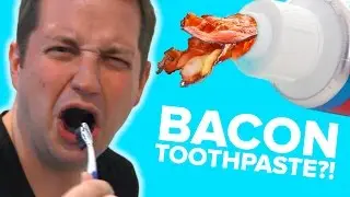People Try Strange Toothpaste Flavors