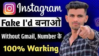 Instagram Fake Account Kaise Banaye | How to Fake Account Create in Instagram | Instagram 2025