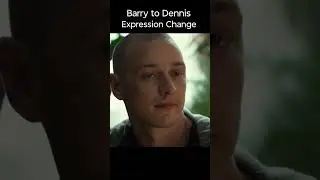 Split Movie | Expression Change From Barry to Dennis #acting #skill #actingskill #jamesmcavoy #split