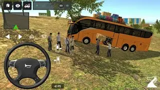Indonesia Coach bus driving | Euro bus simulator 2026 Android gameplay #game 1 Part 19